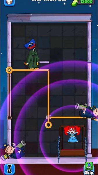 huggy wuggy pin - poppy play time chapter 2 dangerous #shorts #huggywuggy #gaming #youtubeshorts
