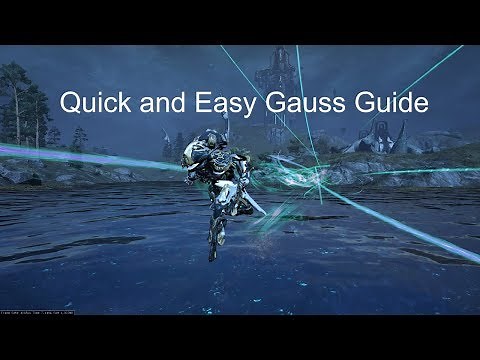Warframe Gauss Guide - Builds and Abilities Explained