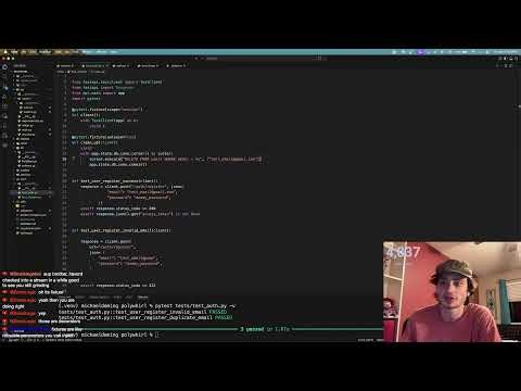 Testing User Auth. Pydantic, Pytest, Httpx (Python) | 04-09-2026