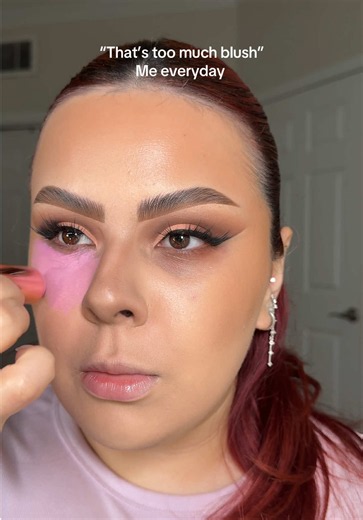 There is no rules in makeup I’m still surprised people still criticize others makeup!! @Beauty Creations Cosmetics #blush #makeup #fyp