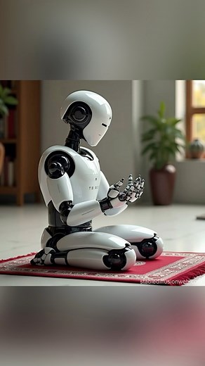 25K views · 702 reactions | robot future perform salah (prayer), working construction ,chef and more | Global Deaf news by Abbas | Facebook