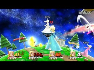 Giant Rosalina Battle On SSB4