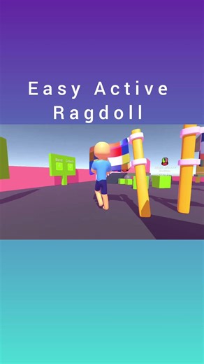 Easy Active Ragdoll Creator (Update) #unity3d