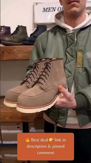 Red Wing Shoes Moc Toe 8838 Sandstone Boots Drop 🔥