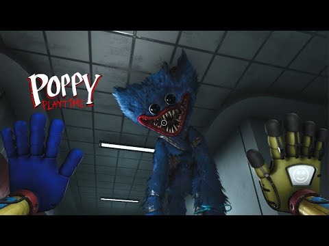 Poppy Playtime: Chapter 5 - Huggy Wuggy Chase + Poppy Cutout
