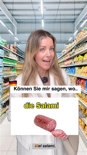 Vocabulario para el supermercado en Alemania 🛒 #aleman #deutschlernen #tedesco #learngermanwithme