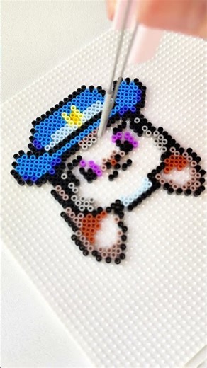 Zootopia Judy Hopps Perler Beads | DIY Pixel Art