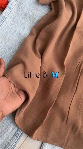 79K views · 394 reactions | Wardrobe brown crinkle-textured top | Little BIT | Facebook