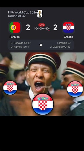 Portugal 2 1 Croatia | #FIFAWorldCup2026