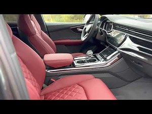 2023 Audi SQ7 Prestige Daytona Gray with Arras Red Interior BEAUTIFULLY SPEC’d!