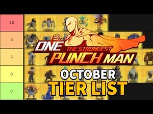 OPMTS Tier List October 2023 | One Punch Man The Strongest Global