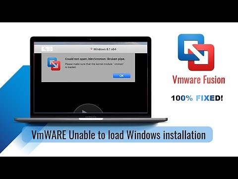 Vmware Could not open dev/vmmon: Broken pipe tips and tricks | Problem solved