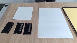 Screen Protector for Tesla Cybertruck 2024, Anti-Fingerprint, 9H Tempered Glass Screen Protector for CyberTruck Accessories Front & Back Touchscreen Protector, 2PCS