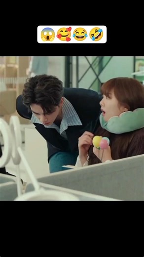 🤣Very funny moments cute couples #kdrama #lovesong