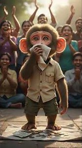 Brave Monkey's Incredible Rescue