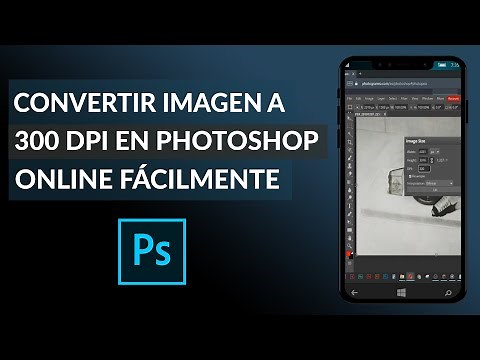 Cómo Convertir una Imagen a 300 dpi en Photoshop Online Fácilmente