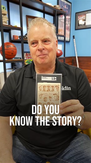 3.7K views · 31 reactions | The immortal "Black Sox" scandal rocked the baseball world in 1919! This true piece of Baseball HISTORY is available in our Fall Vintage Elite: https://bit.ly/46poOtJ This Extremely Rare 1919 Chicago White Sox Postcard showcases all Eight “Black Sox” Players including the legendary “Shoeless” Joe Jackson. This postcard is 1 of only 4 known to exist and this is the highest graded example! | Goldin | Facebook