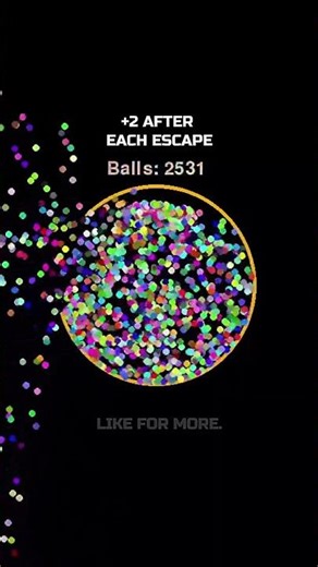 1M balls on the screen made my pc cry #simulation #satisfying #simulationsoftware #relaxing