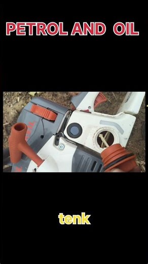 CHAINSAW PETROL AND OIL TENK
