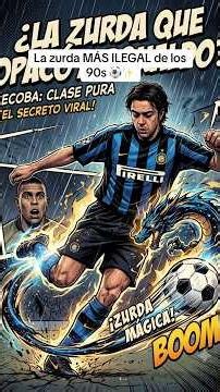 The Player who OVERSHADOWED Ronaldo? 🤯 The Magical Left Foot of "Chino" Recoba 🇺🇾