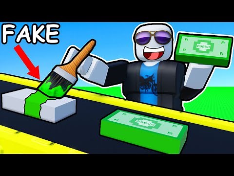 Printing $1,000,000 of FAKE MONEY in Roblox...