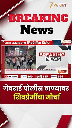 Dhule Solapur Shivaji Maharaj Statue | गेवराई पोलीस ठाण्यावर शिवप्रेमींचा मोर्चा