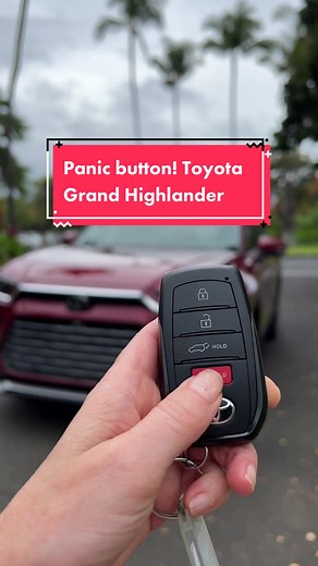 Panic button! This is what the horn sounds like on the @@Toyota##GrandHighlander… ##cardujour##toyota##toyotagrandhighlander##cartok