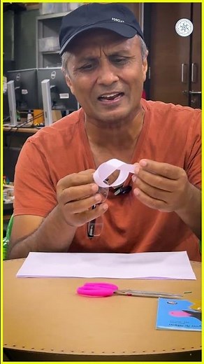 Kagaz Ki Kalakari by Prof. Manish Jain | Knotting a Paper Strip | CCL IIT Gandhinagar