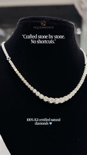 “Handcrafted diamond string ✨Designed for everyday luxury, made to stand out.DM to own yours.”