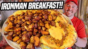 54K views · 1.9K reactions | The 12-Egg American "Ironman" Breakfast...