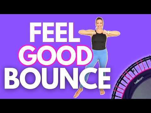 12-Min Fun Rebounder Workout | Feel-Good Low-Impact Cardio