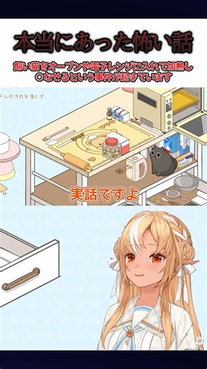 Microwaving a cat!? A True Ghost Story? [Clip/Flare Shiranui]