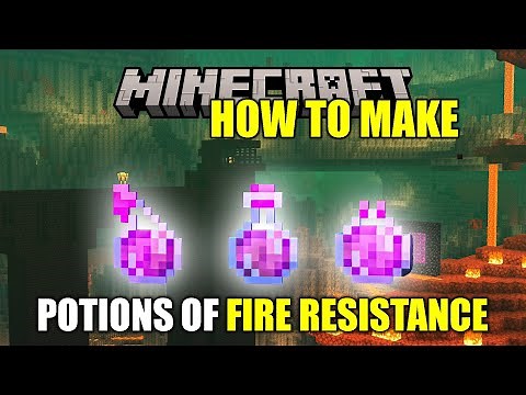 Complete Guide: Potion of Fire Resistance in Minecraft | Splash & Lingering Potions