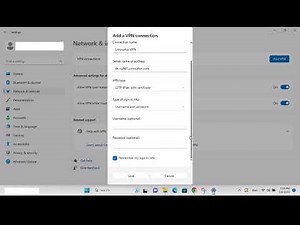 How to Set Up Unlocator VPN "L2TP" manually on Windows 11