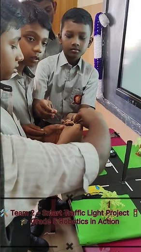Team 2 in Action | 🚦 Automatic Traffic Light
