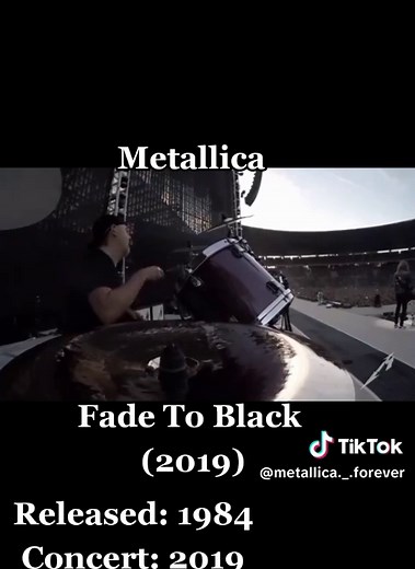 Metallica - Fade To Black Live Concert on June 16, 2019