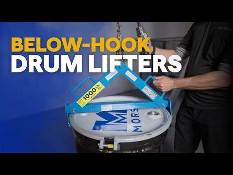 Below-Hook Drum Lifters | Safe, Reliable Drum Handling from Morse Manufacturing Company