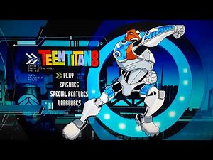 Cartoon Menu Review #1 Teen Titans DVDs