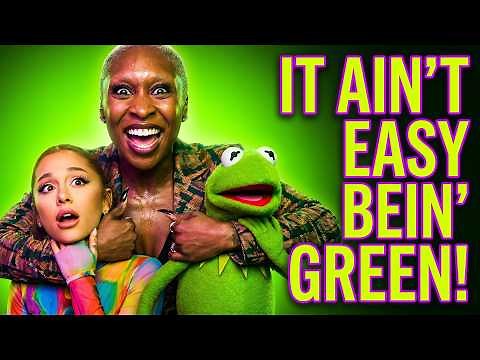 Cynthia Erivo Says It's Not Easy Being Green...