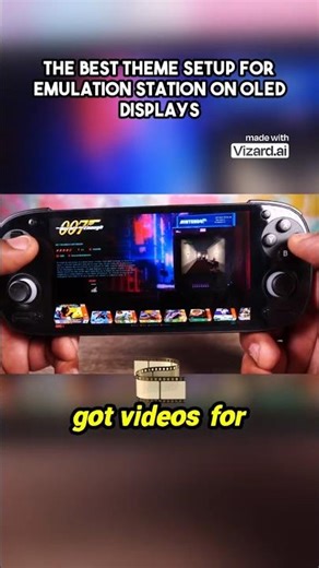 My favorite Emulation Station theme for the Retroid Pocket 5! #retroidpocket5 #emulationstation