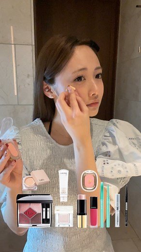 ✨わかな on Instagram: "この前のお泊まりでのメイクを動画にしました👊 途中アイプチいかれてるけどご了承ください！σ(^_^;) ※この日は肌が荒れてたので下地のみですが、普段はランコムのタンドルウルトラウェアリキッド p-01を使ってます👍 #メイク動画"