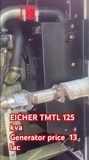 eicher tmtl generator 125 kva sound good 👍