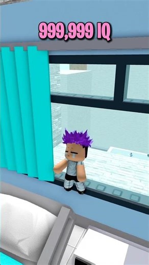 Thanos 999,999 IQ plays The hospital Obby #roblox #shorts