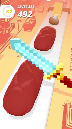 perfect slices gameplay cooking 🔪 #perfectslices #trending #shortfeed