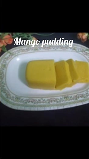 mango pudding recipe 😋👌🏻