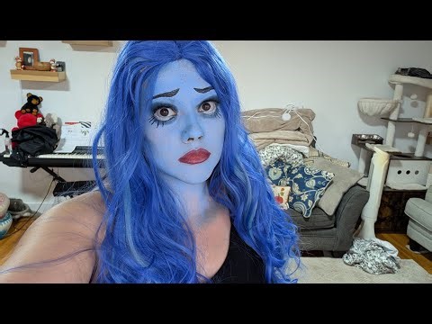 Corpse Bride Makeup Tutorial #timburton #corpsebride #emilythecorpsebride #halloween