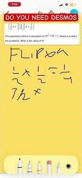 Desmos Won't Make This Faster #satmath #algebra #shorts