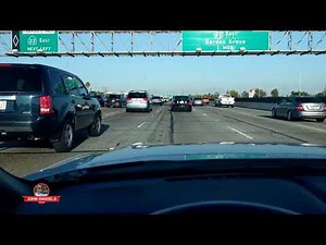 4K- LA Freeways | What it Looks like to Drive on Los Angeles Highways, Freeways