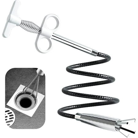 Zshan 1 piece(2m)Spring Pipe Dredging Sewer Dredging Tools Hair Clog Drain Hair Remover Tool,Drain Sewer Dredge Pipeline Hook,Drain Unblocker Drain Unblocker Tools - Walmart.ca