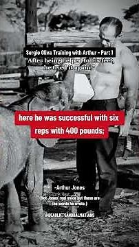 Arthur Jones training Sergio Oliva - part 1.